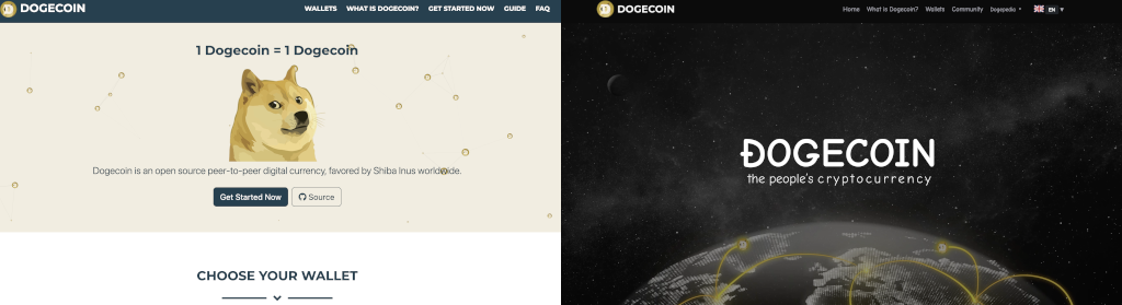Dogecoin Website